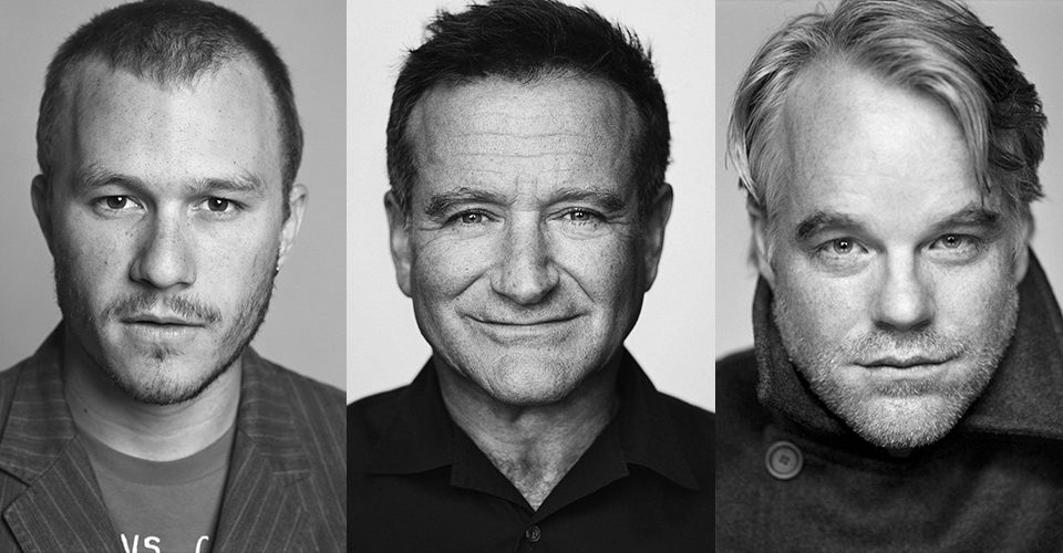 Heath Ledger, Philip Seymour Hoffman, Robin Williams